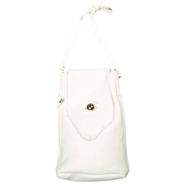 新品 UNDERCOVER アンダーカバー 25SS 日本製 ディアスキンショルダーポーチ アイモチーフ UC1E4B04 Off White 巾着 バッグ カバン g24867 |  | 03