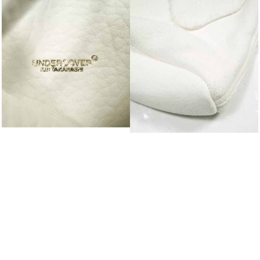 新品 UNDERCOVER アンダーカバー 25SS 日本製 ディアスキンショルダーポーチ アイモチーフ UC1E4B04 Off White 巾着 バッグ カバン g24867 |  | 09