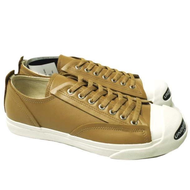 新品 UNDERCOVER アンダーカバー 24AW TOE LOGO LEATHER SNEAKERS トゥロゴ レザースニーカー UC2D9F02 M(26-26.5cm) BEIGE g24869 |  | 02