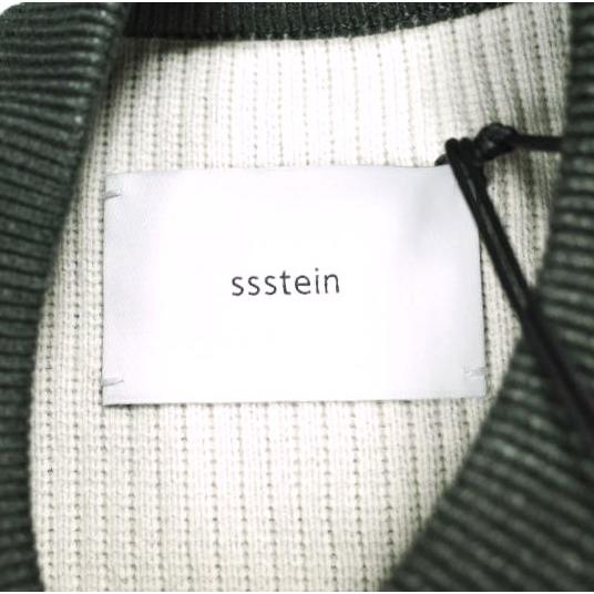 新品 ssstein シュタイン 25SS 日本製 DISCOLORATION RIB KNIT LS フェード加工 クルーネックニット ST.1133 S GREY セーター トップス |  | 07