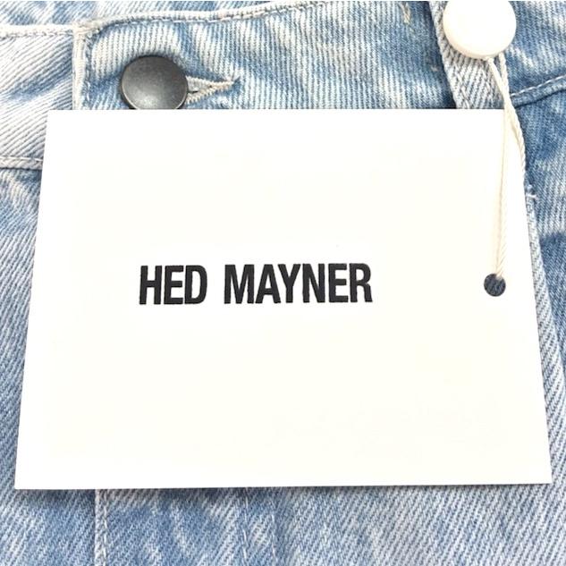 新品 HED MAYNER ヘドメイナー 25SS PLEATED DENIM PANTS 2プリーツデニムパンツ HMMA67021A HA190 XS LIGHT/PASTEL BLUE 定価101,200円 |  | 03