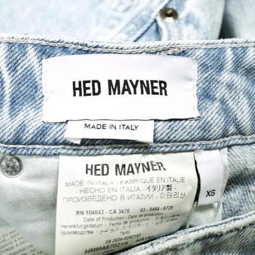 新品 HED MAYNER ヘドメイナー 25SS PLEATED DENIM PANTS 2プリーツデニムパンツ HMMA67021A HA190 XS LIGHT/PASTEL BLUE 定価101,200円 |  | 04