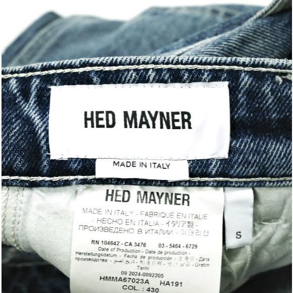 新品 HED MAYNER ヘドメイナー 25SS DENIM PANTS バギーデニムパンツ