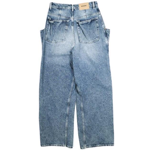 新品 HED MAYNER ヘドメイナー 25SS DENIM PANTS バギーデニムパンツ HMMA67023A HA191 XS BRIGHT BLUE ワイド ジーンズ 定価115,500円 |  | 01