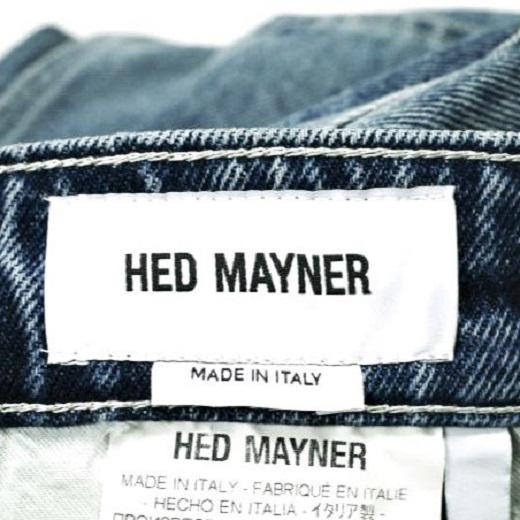 新品 HED MAYNER ヘドメイナー 25SS DENIM PANTS バギーデニムパンツ HMMA67023A HA191 XS BRIGHT BLUE ワイド ジーンズ 定価115,500円 |  | 04