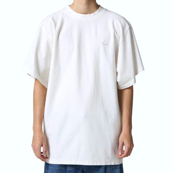 新品 HED MAYNER ヘドメイナー 25SS イタリア製 EMBROIDERED T-SHIRT オーバーサイズ刺繍Tシャツ HMMA70007R HA082A XS WHITE 定価45,100円 |  | 02