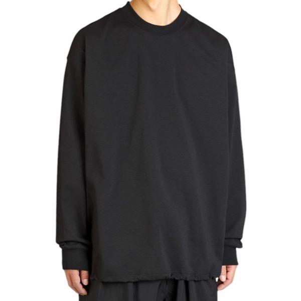 新品 DAIWA PIER39 ダイワ ピア39 25SS TECH DRAWSTRING L/S TEE テック ドローストリング ロングスリーブTシャツ BE-40025 S BLACK |  | 02