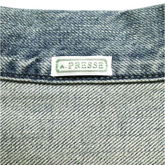 新品 A.PRESSE アプレッセ 25SS 日本製 1st Type Denim Jacket デニムジャケット 25SAP-01-23H 46 INDIGO Gジャン Tバック アウター g24911 |  | 07