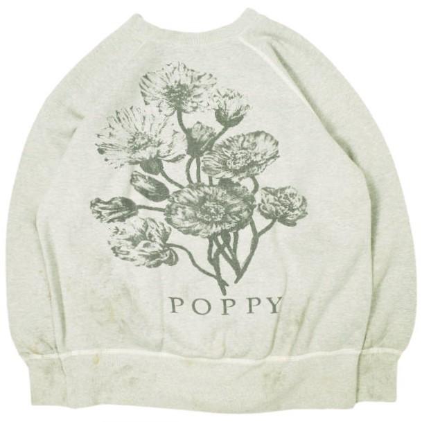 新品 SAINT MICHAEL セントマイケル 24AW 日本製 CREW SWEAT FLOWER フラワープリントスウェット SM-YS1-0000-032 L GRAY SAINT Mxxxxxx | 