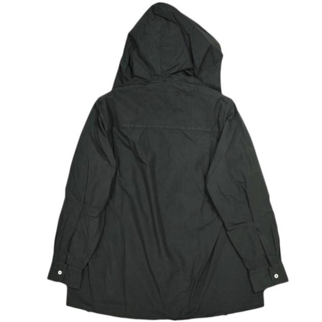 新品 CAMIEL FORTGENS カミエル フォートヘンス 24AW HOODED SCARF SHIRT フーデッドスカーフシャツ CF.18.04.03.01 S BLACK 定価74,800円 |  | 01