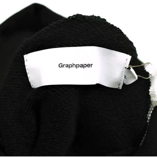 新品 Graphpaper グラフペーパー 24AW 日本製 AZUMA TERRY HOODIE GU243-70196B 2 BLACK 裏毛 スウェットプルオーバーパーカー g24930 |  | 07