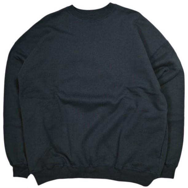 新品 Graphpaper グラフペーパー 24AW AZUMA Terry Crew Neck Sweat アズマテリー クルーネックスウェット GU243-70195B 2 NAVY 裏毛 | 