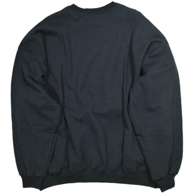 新品 Graphpaper グラフペーパー 24AW AZUMA Terry Crew Neck Sweat アズマテリー クルーネックスウェット GU243-70195B 2 NAVY 裏毛 |  | 01