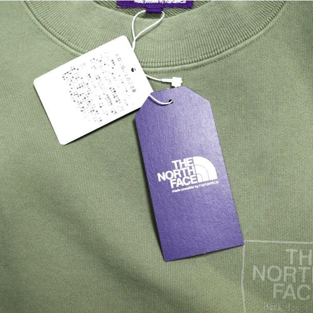 新品 THE NORTH FACE PURPLE LABEL 25SS 11oz Field Short Sleeve Sweatshirt 裏毛 ショートスリーブスウェット N25SH042 M Sg Sage Green |  | 03