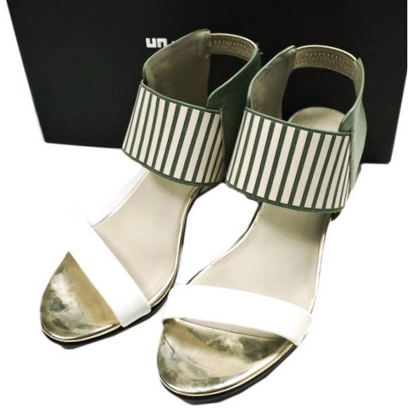 新品 UNITED NUDE ユナイテッドヌード Raiko ミドルヒールサンダル 56370001 37(23.5-24cm) Dusk UN パンプス シューズ g24945 | 