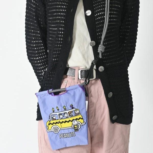 新品 BALL＆CHAIN x PEANUTS ボールアンドチェーン 別注 SNOOPY BUS Sサイズ 326205 LAVENDER ショルダーバッグ サコッシュ g24953 |  | 02