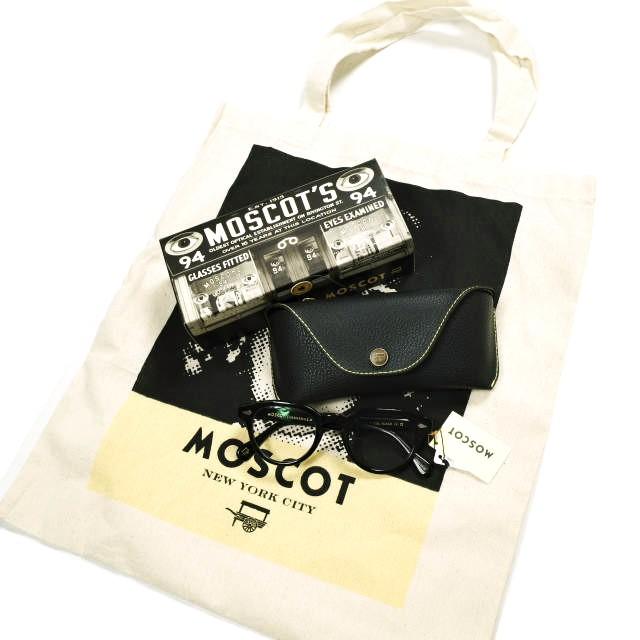 新品 MOSCOT モスコット MAYDELA 46サイズ ユニセックスモデル メイデラ BLACK/CLEAR 46□22-145 ボストンフレーム 眼鏡 メガネ サングラス | 