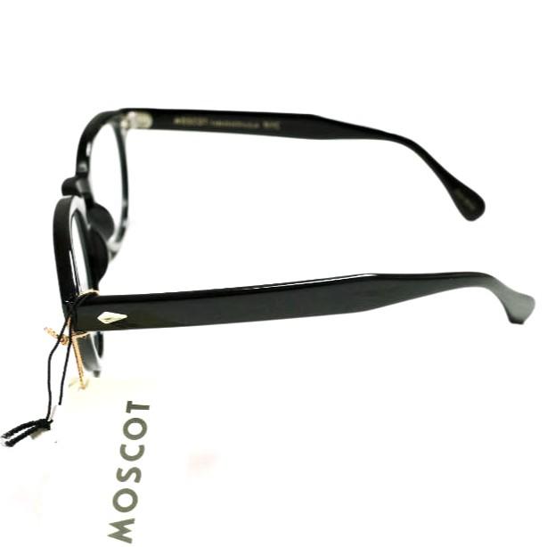 新品 MOSCOT モスコット MAYDELA 46サイズ ユニセックスモデル メイデラ BLACK/CLEAR 46□22-145 ボストンフレーム 眼鏡 メガネ サングラス |  | 03