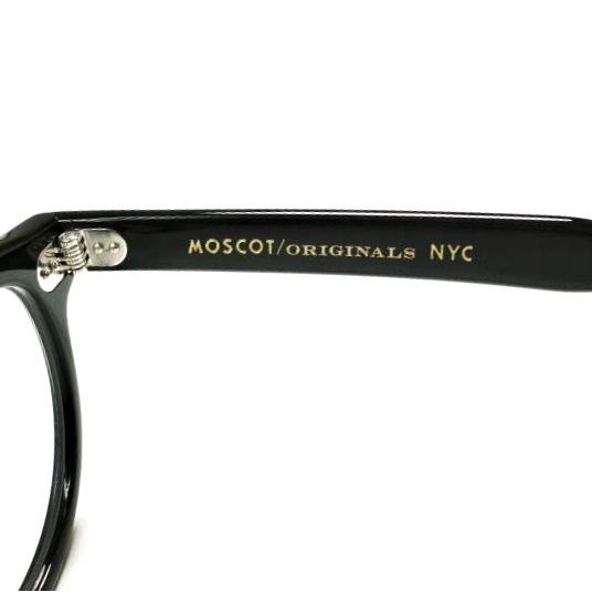 新品 MOSCOT モスコット MAYDELA 46サイズ ユニセックスモデル メイデラ BLACK/CLEAR 46□22-145 ボストンフレーム 眼鏡 メガネ サングラス |  | 07