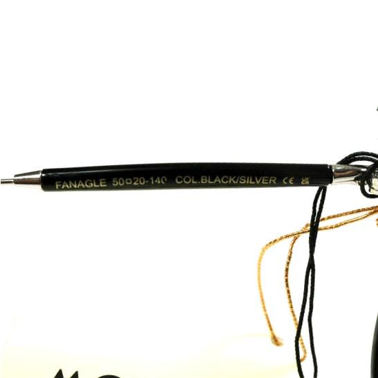 新品 MOSCOT モスコット FANAGLE 50サイズ ユニセックス ファナグル BLACK/SILVER 50□20-140 ティアドロップ パイロット サングラス 眼鏡 |  | 06