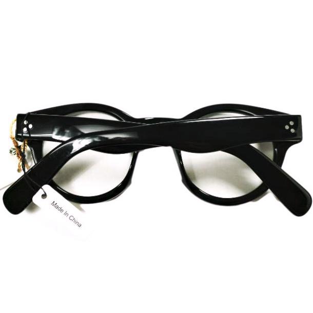 新品 MOSCOT モスコット GRUNYA 45サイズ ユニセックスモデル グルンヤ BLACK/CLEAR(度無し) 45□22-147 ラウンド サングラス 眼鏡 メガネ |  | 02