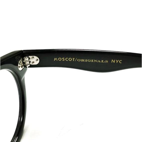 新品 MOSCOT モスコット GRUNYA 45サイズ ユニセックスモデル グルンヤ BLACK/CLEAR(度無し) 45□22-147 ラウンド サングラス 眼鏡 メガネ |  | 07