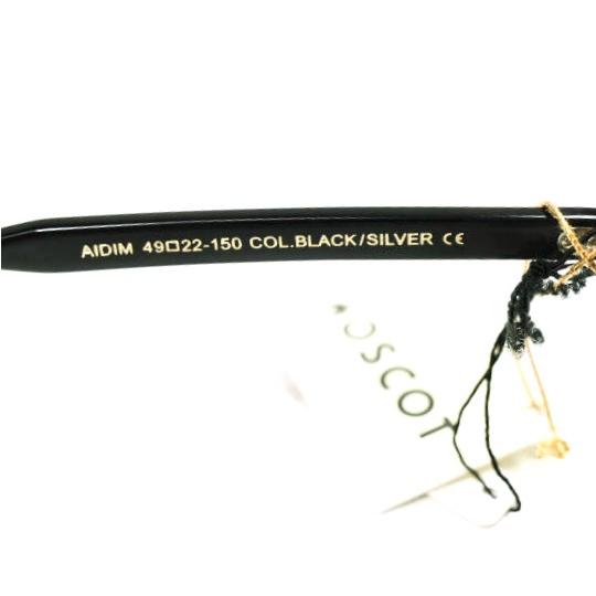 新品 MOSCOT モスコット AIDIM 49サイズ ユニセックスモデル アイディム BLACK/SILVER 49□22-150 ボストン アイブロウ サングラス メガネ |  | 06