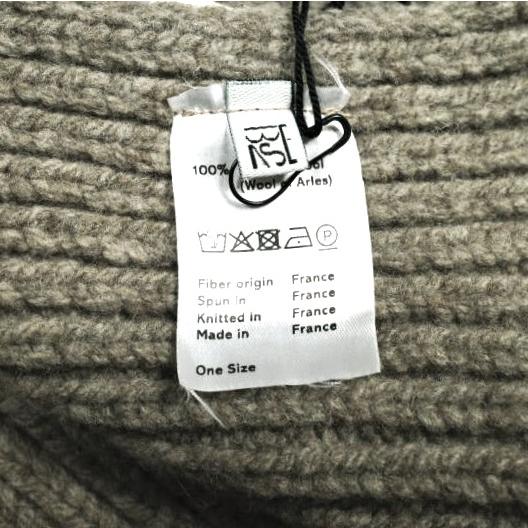 新品 BASERANGE ベースレンジ 24AW フランス製 MEA SCRAF メリノウール大判マフラー ALASSIO 定価27,280円 スカーフ g24967 |  | 07
