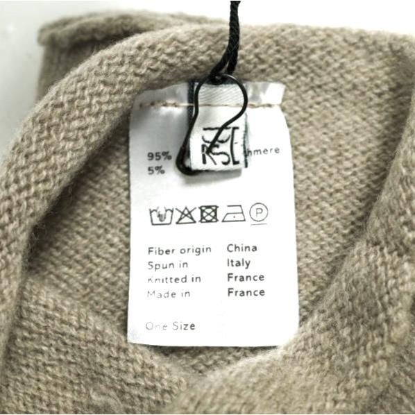 新品 BASERANGE ベースレンジ 24AW WHIT GLOVES Recycled Cashmere カシミヤグローブ ACWG-RC-WI24 STOPPA BROWN 定価21,780円 手袋 |  | 07