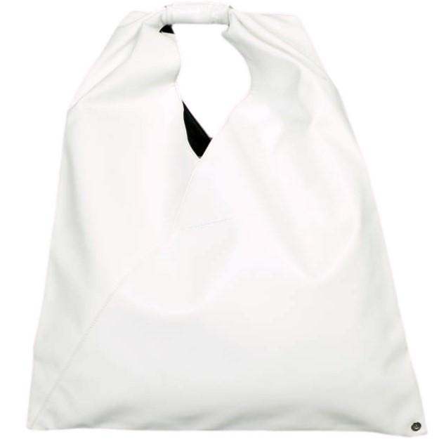 新品 MM6 エムエムシックス Japanese Tote Bag ジャパニーズトートバッグ S54WD0039 WHITE 定価81,400円 Maison Margiela メゾンマルジェラ | 