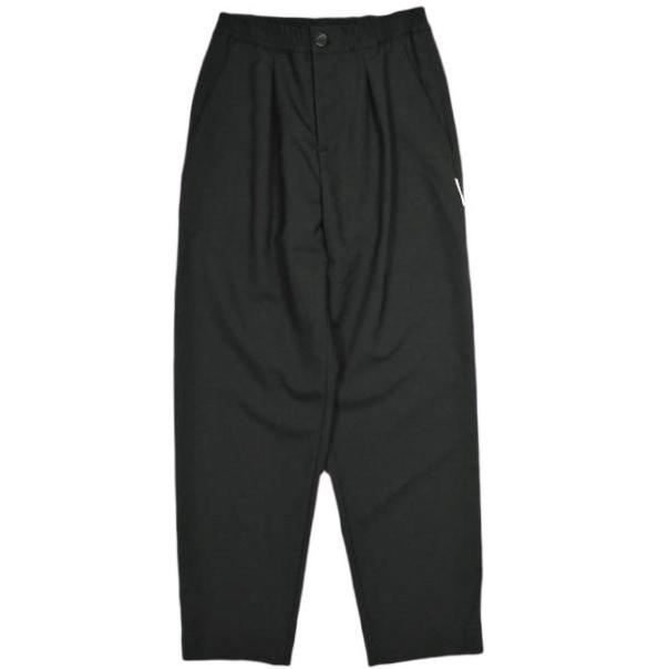 新品 MARNI マルニ 23AW Wool Tropical 1-Pleat Trousers ウールトロピカル1プリーツテーパードパンツ PAMA0317MU 38 BLACK 定価97,900円 | 