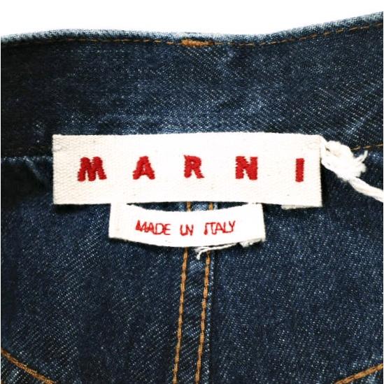 新品 MARNI マルニ 25SS イタリア製 インサイドアウト デニム製 キャロットジーンズ PAJD0474SQ USCV93 36 Indigo 定価129,800円 パンツ |  | 04