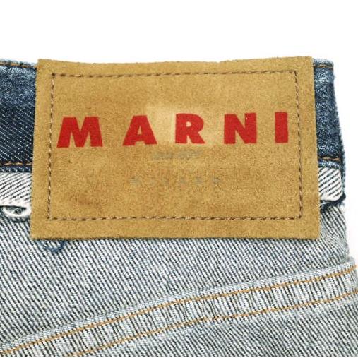 新品 MARNI マルニ 25SS イタリア製 インサイドアウト デニム製 キャロットジーンズ PAJD0474SQ USCV93 36 Indigo 定価129,800円 パンツ |  | 08