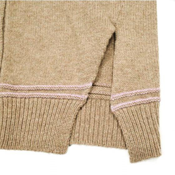 新品 MARNI マルニ 24AW VIRGIN WOOL LOGO CARDIGAN ヴァージンウールロゴカーディガン CDMD0309Q1 UFW608 36 BEIGE 定価174,900円 ニット |  | 04