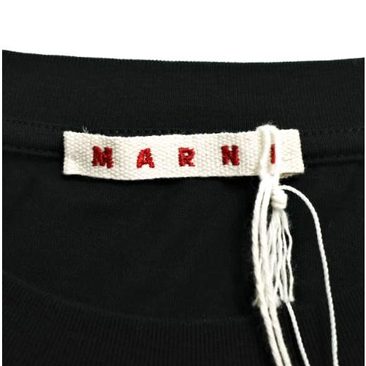 新品 MARNI マルニ 24AW ペイントロゴ ロングスリーブTシャツ THJE0294P1 USCS11 38 BLACK(L2N99) 長袖 カットソー 定価59,400円 g24988 |  | 07