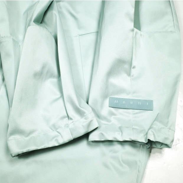新品 MARNI マルニ 24SS コットンブレンド ギャザータフタパーカー JKMA0288A0 UTP749WR 38 AQUA MARINE(00B24) 定価269,500円 コート |  | 06