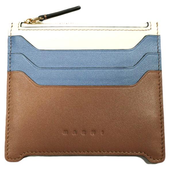 新品 MARNI マルニ 25SS TRUNKAROO CARD HOLDER レザーカードケース