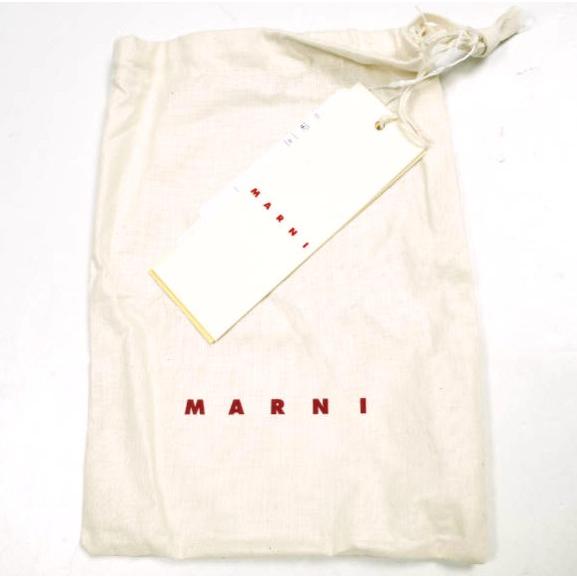 新品 MARNI マルニ 25SS TRUNKAROO CARD HOLDER レザーカードケース 