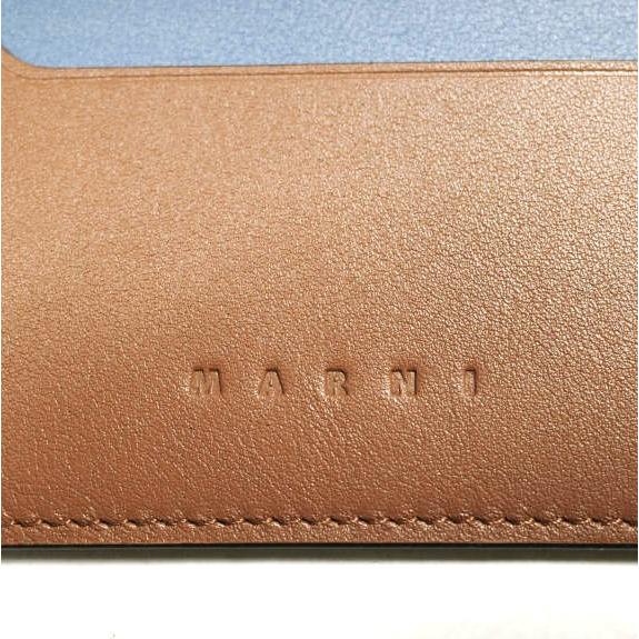 新品 MARNI マルニ 25SS TRUNKAROO CARD HOLDER レザーカードケース 