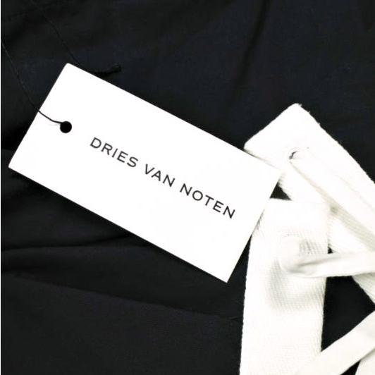 新品 DRIES VAN NOTEN ドリスヴァンノッテン 24SS SIAMO 8329 W.W.SKIRT レースアップラップスカート 34 MID NIGHT 定価85,800円 g24999 |  | 03