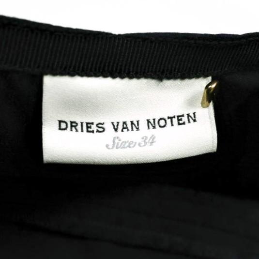 新品 DRIES VAN NOTEN ドリスヴァンノッテン 24SS SIAMO 8329 W.W.SKIRT レースアップラップスカート 34 MID NIGHT 定価85,800円 g24999 |  | 08