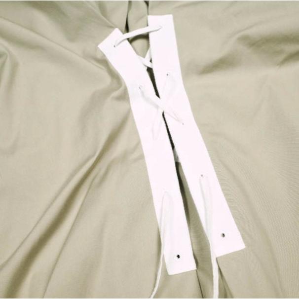 新品 DRIES VAN NOTEN ドリスヴァンノッテン 24SS CLICK 8329 W.W.SHIRT レースアップシャツ 241-010752-8329-101 36 SAND 定価90,200円 |  | 07