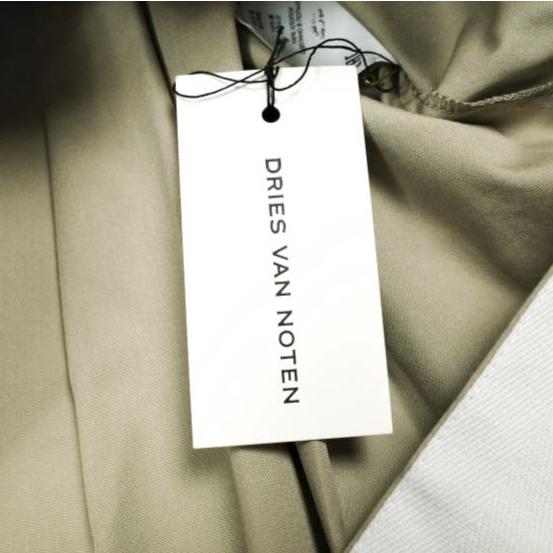 新品 DRIES VAN NOTEN ドリスヴァンノッテン 24SS CLICK 8329 W.W.SHIRT レースアップシャツ 241-010752-8329-101 36 SAND 定価90200円 |  | 04