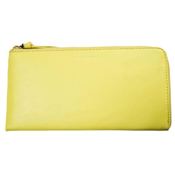 新品 DRIES VAN NOTEN ドリスヴァンノッテン 24AW BW242-SLG963 Q.190 W.L.WALLET L字ジップ レザーロングウォレット YELLOW 長財布 |  | 02
