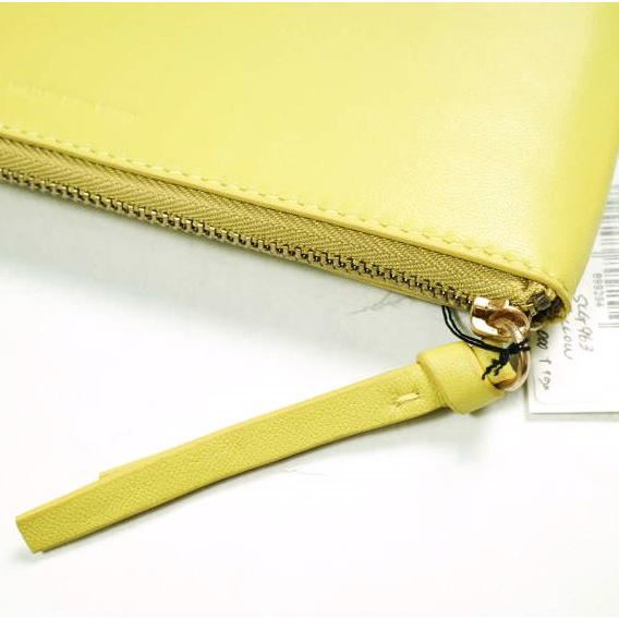 新品 DRIES VAN NOTEN ドリスヴァンノッテン 24AW BW242-SLG963 Q.190 W.L.WALLET L字ジップ レザーロングウォレット YELLOW 長財布 |  | 06