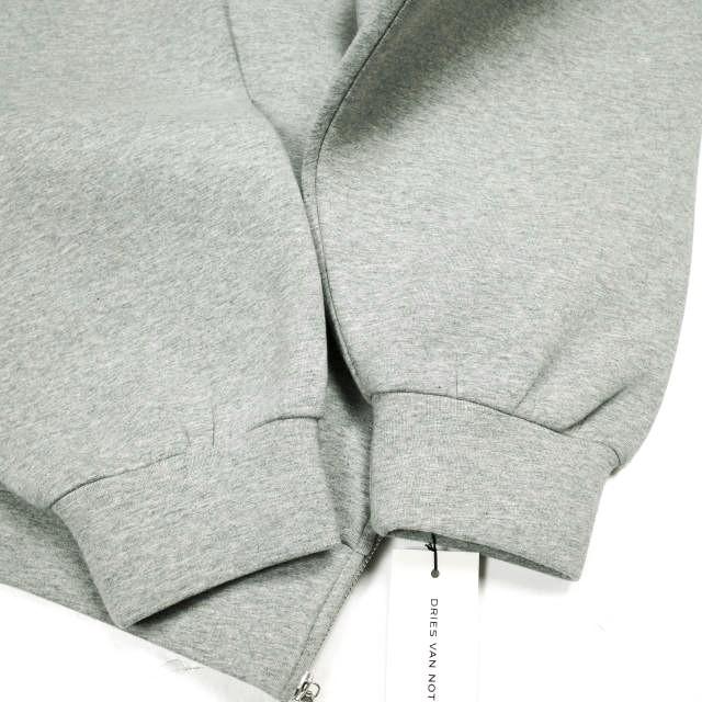 新品 DRIES VAN NOTEN ドリスヴァンノッテン 24AW HUMY 9622 W.K.SWEATER ラウンドジップ ボンディングスウェット M GREY 定価129,800円 |  | 07