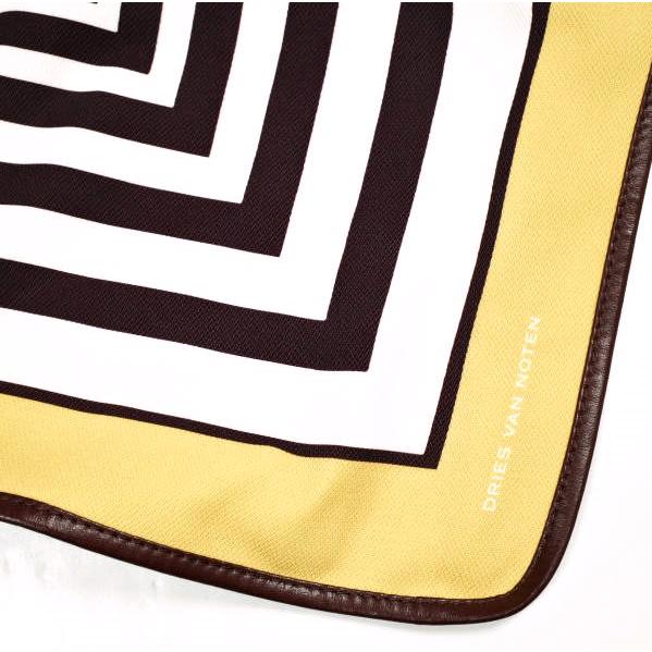 新品 DRIES VAN NOTEN ドリスヴァンノッテン 24SS BW241-SCARF217-736 W.L.BAG レザーポーチ付き スカーフショルダーバッグ 定価112,200円 |  | 07