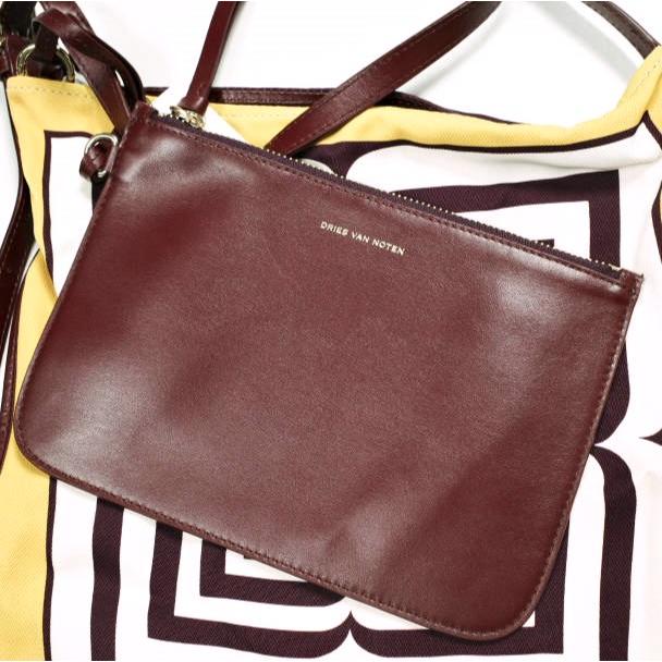 新品 DRIES VAN NOTEN ドリスヴァンノッテン 24SS BW241-SCARF218-736 W.L.BAG レザーポーチ付き スカーフショルダーバッグ 定価102,300円 |  | 05