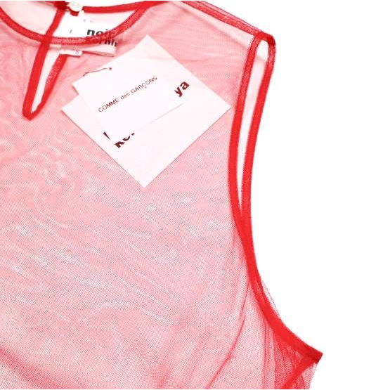 新品 noir kei ninomiya コムデギャルソン 25SS Detachable Skirt Dress デタッチャブル チュールワンピース 3O-O002 S RED 定価80,300円 |  | 04