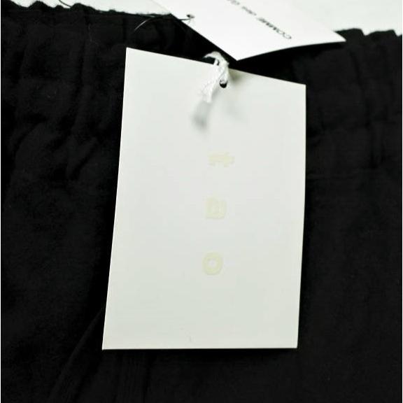 新品 tao COMME des GARCONS タオ コムデギャルソン 24AW 縮絨 裾ジッパー ウールサージイージーパンツ TN-P007 BLACK Tricot 定価57,200円 |  | 03